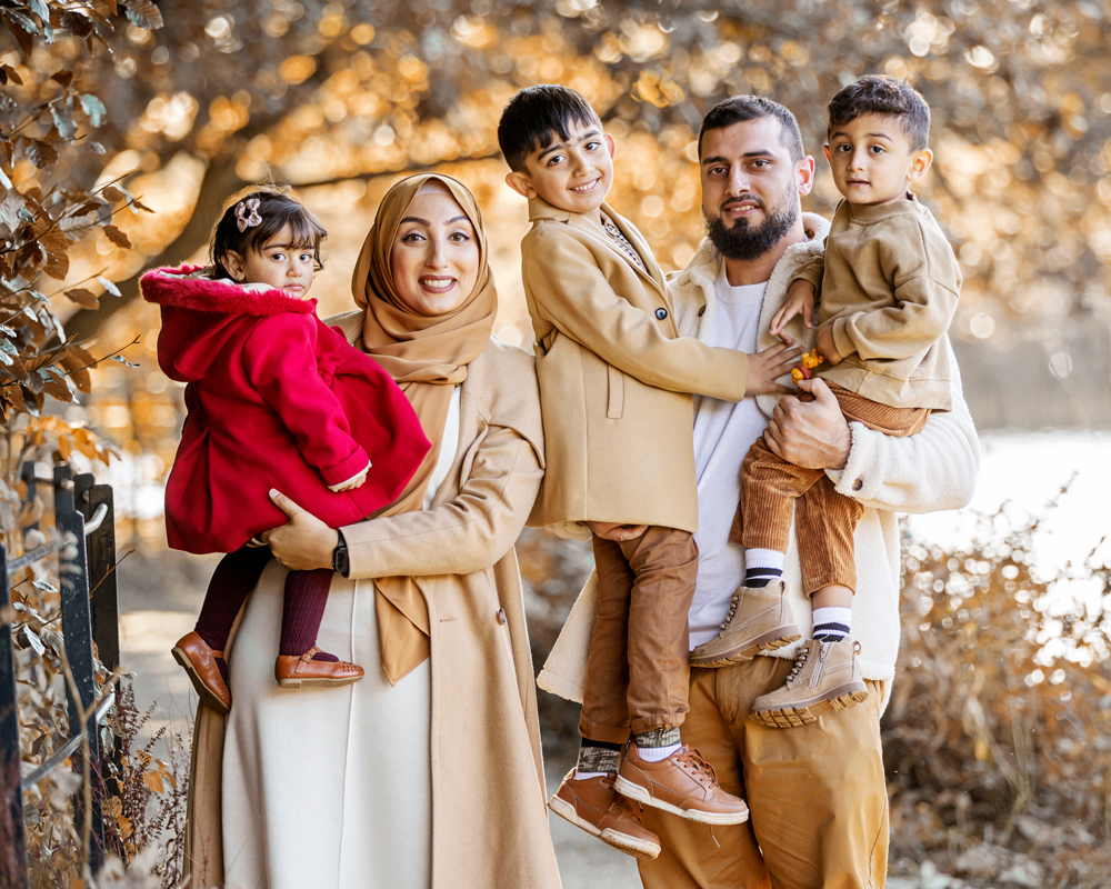 Family photography session