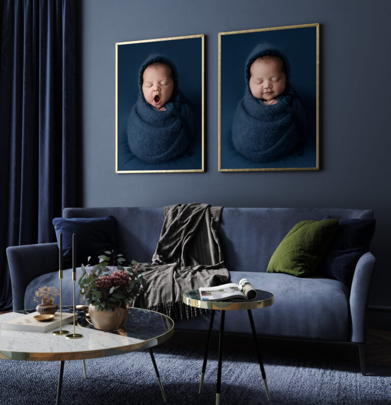 Luxury newborn, family and maternity portrait photography in Leeds